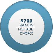$600 Premium No Fault Divorce